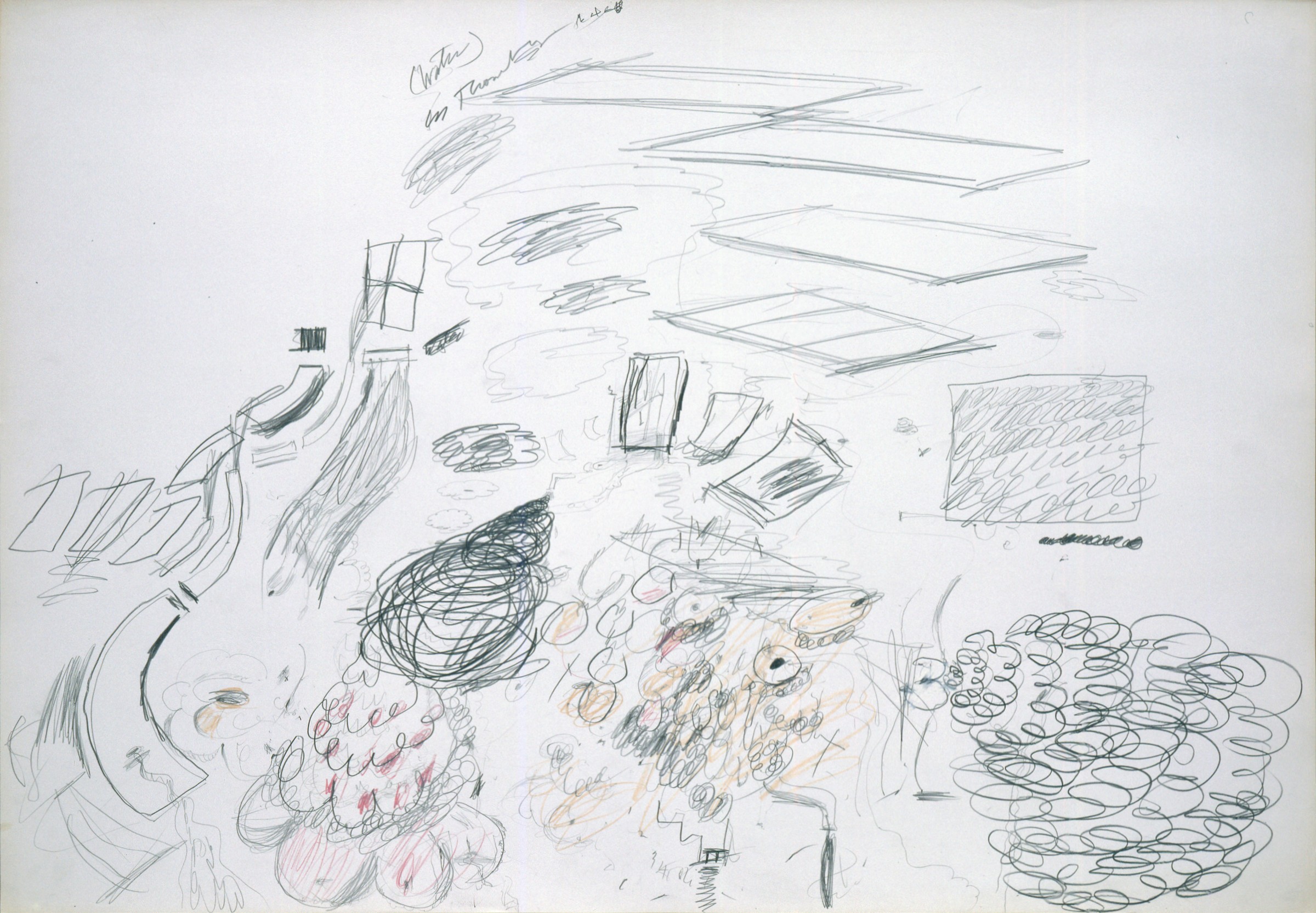 Untitled, 1964–1968 | Artworks: Drawings | Cy Twombly Foundation